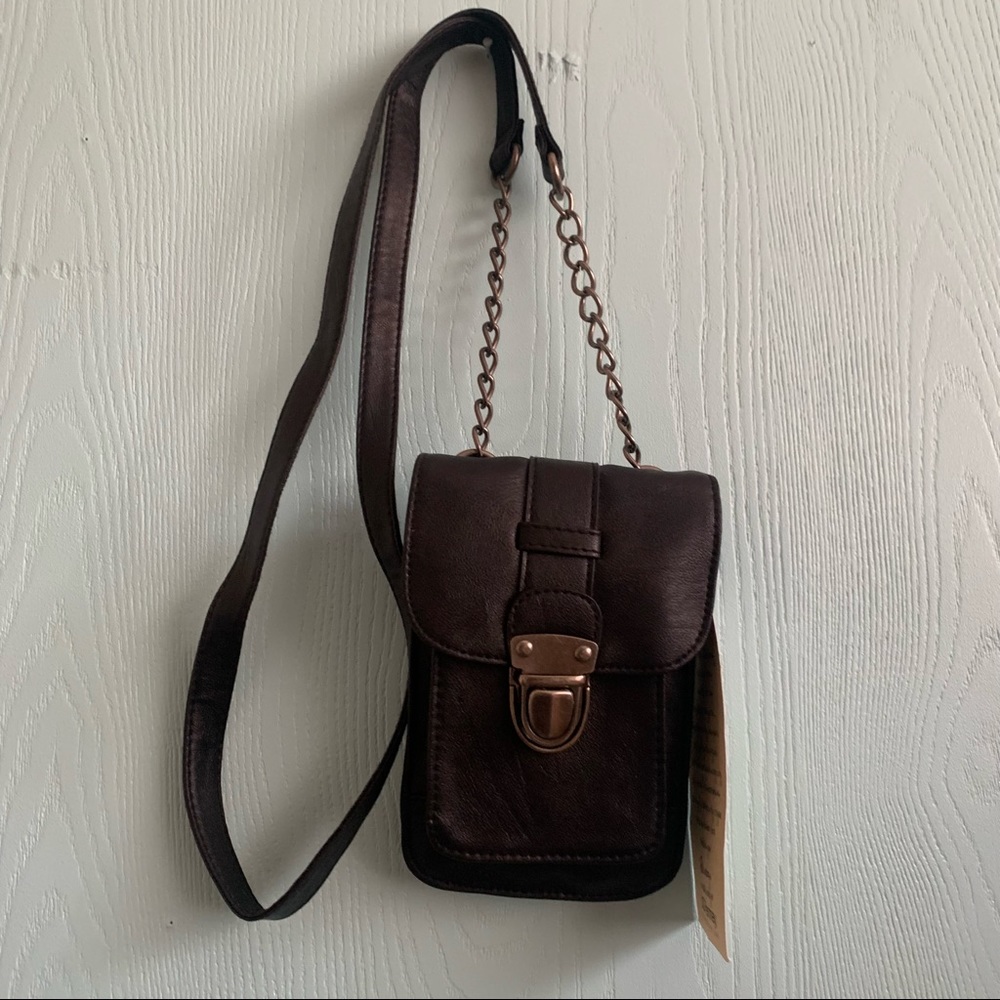 5 for 20 NWT Olsenboye mini faux leather chain bag - Picture 8 of 8